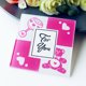 thumbnail image 2 of 2pcs Cup Mat Photo Coaster Placemat Baby Shower Decoración Rosado Sunnimix Estera de la taza de la tabla, 2 of 8