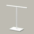 thumbnail image 2 of Gatco 1344SN Countertop T-Shape Hand Towel Holder 11", Acrylic/Satin Nickel, 2 of 7