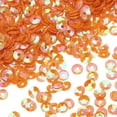 thumbnail image 4 of Loose Sequins,Glitter Sequins Cup Sequins Embroidery Sequins for Jewelry Making Crafts Sewing Orange, 4 of 5