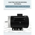 thumbnail image 6 of Electric Motor 1HP Farm Duty Single Phase Motor 1750RPM 115V/230V 56 Frame 13.6-6.8A CW/CCW TEFC, 6 of 7