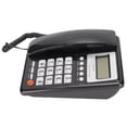 thumbnail image 2 of Desktop Wired Phone,  Function Hotel Wired Phone LCD Display FSK DTMF  For Home Black,White, 2 of 8
