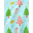 thumbnail image 3 of HILEELANG little Girls(2-7Y) Christmas Blue Sweatshirt - Kids Cute XmasTree Pullover Holiday Long Sleeve Tops 6T, 3 of 7