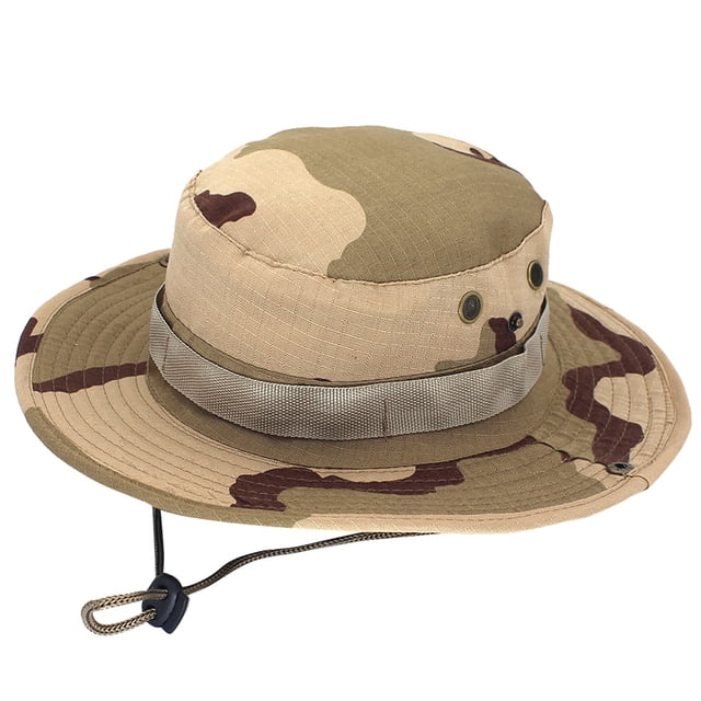 Chapeaux Bob Plein Air Randonnée Pêche Chapeau de Pêcheur Chapeau Décontracté Jungle à Bord Rond Chapeau de Randonnée pour Hommes et Femmes Chapeaux Bob Chapeaux d'Hiver