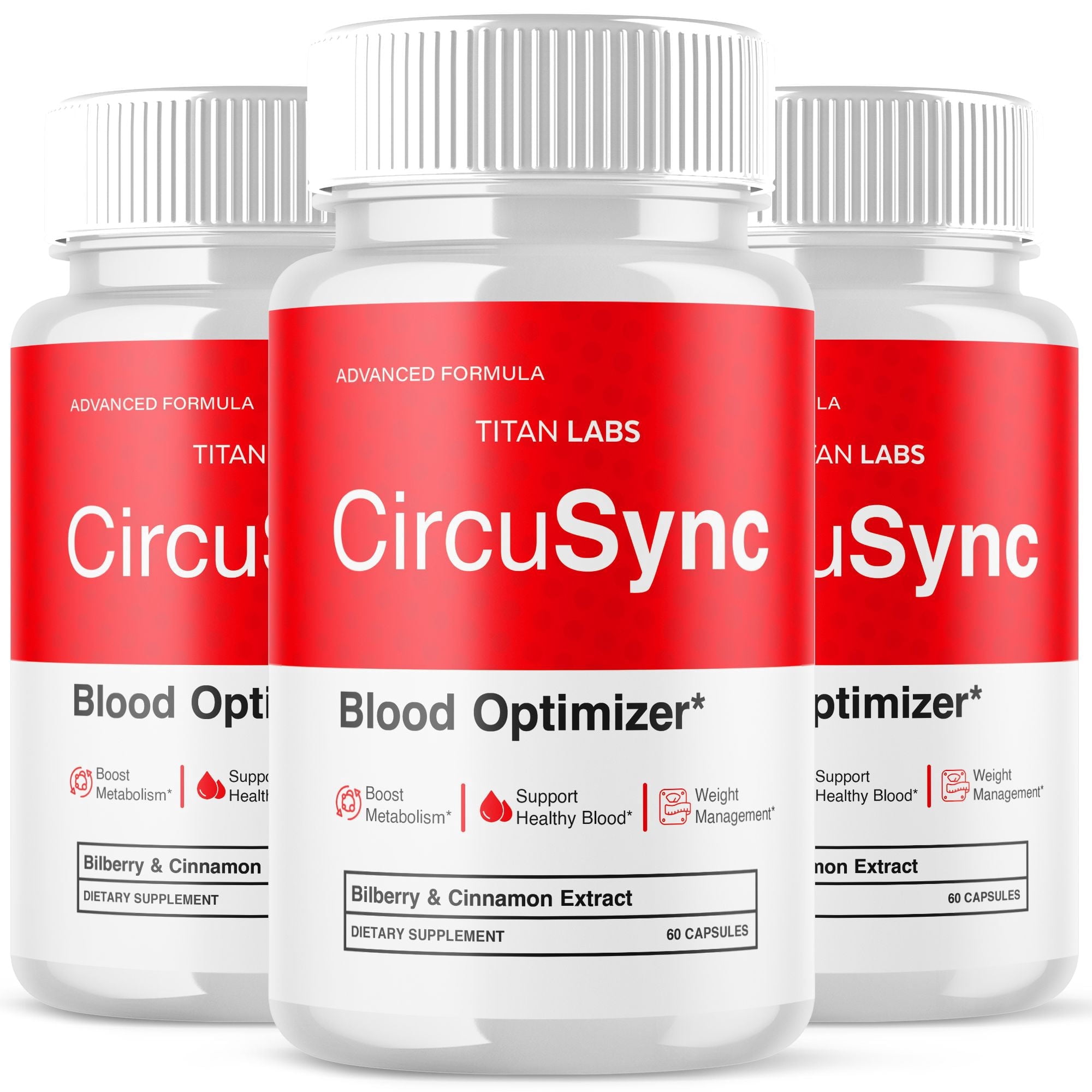 CircuSync Capsules Advanced Formula Blood Support for Health and Wellness Circu Sync Capsules