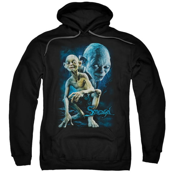 Lord of the Ringseagol Adult Pullover Hoodie Sweatshirt Black