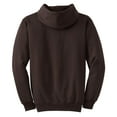 thumbnail image 6 of Port & Company Core Fleece Pullover Hooded Sweatshirt-2XL (Dark Chocolate Brown), 6 of 6