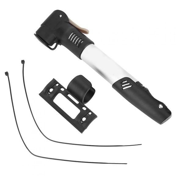 Bicycle Bike Cycling Tyre Air Pump Portable Aluminum Alloy Mini Inflator