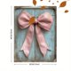 thumbnail image 3 of Qisvanset Framed Canvas Wall Art 12x16 Inch Pink Bow Romans Coquette Girly Faith Gift Art, 3 of 5