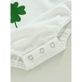 thumbnail image 6 of Newborn Baby Girl Boy St Patricks Day Outfit Little Lucky Charm Romper Sweatshirt Onesie Bodysuit Infant Jumpsuit, 6 of 6