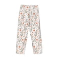 thumbnail image 4 of Kdxio Flower Rabbit Print Men's Sleep Pajama Pant Lounge Pants with Pockets, 4 of 8