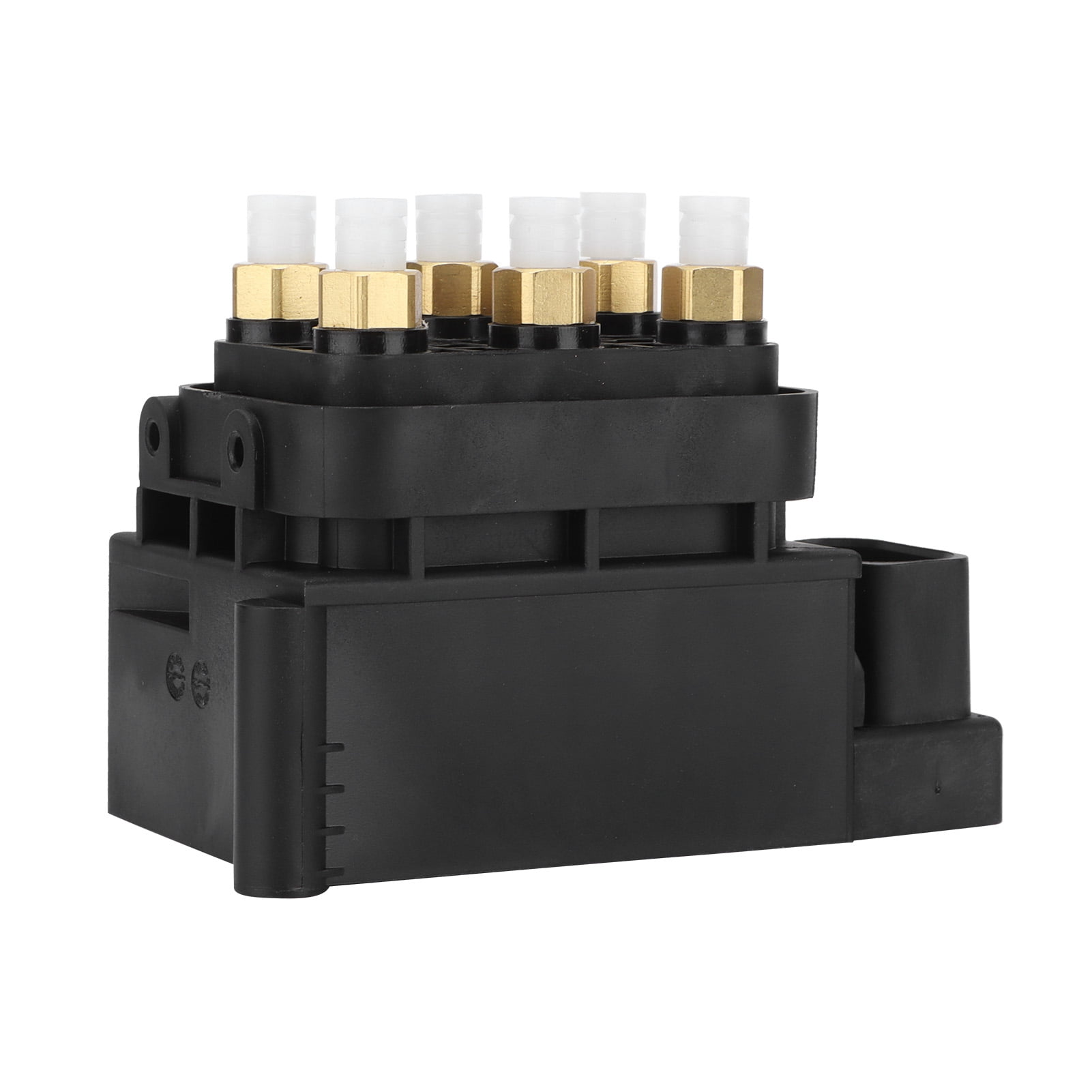Air Suspension Compressor, Black Air Suspension Valve Block With High Performance For Car
