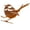 Hollow bird, variant on WINDLAND Vintage Metal Bird Statue Outdoor Garden Decoration Iron Sculpture Art Ornaments