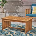 thumbnail image 4 of GDF Studio Navan Outdoor Acacia Wood Coffee Table, Brown, 4 of 7