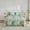 Green, variant on Boho Vintage Floral Bed Sheet Set - Soft Brushed Deep Pocket Bedding - Wrinkle Free & Cooling - Twin/Queen/King