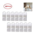 thumbnail image 1 of Yeacher Clothes hanger connection hook superimposed hook white thickened plastic 50 packs set a generation, 1 of 4