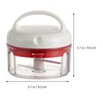 thumbnail image 5 of 1pc Mini Portable Manual Garlic Grinder Food Meat Cutter Ginger Chopper, 5 of 5