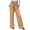 Khaki, variant on vigerkar Sequin Sparkle Wide Leg Pants for Women Wide Leg Sparkly Glitter Long Pants Soft Drawstring Waist Trendy Trousers (Khaki, XL)