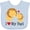 AE-Light Blue, variant on Inktastic I Love My Papi Childs Boys or Girls Baby Bib