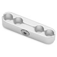 thumbnail image 1 of BikeMaster Cable Clamps Silver  4 Lines YC-5124-2 SLV, 1 of 1