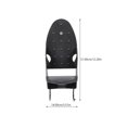 thumbnail image 2 of FUTUREORYY Wall Mounted Ironing Board Holder with Electric Iron Shelf Black Pbt Storage Rack, 2 of 7