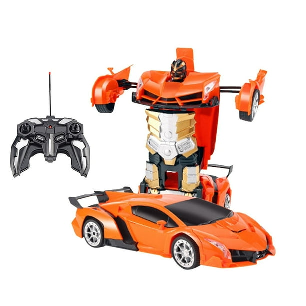Coche de control remoto Toy Transformation Robot para niños mayores de 6 años