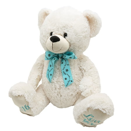 26-Inch Teddy Bear - Cream