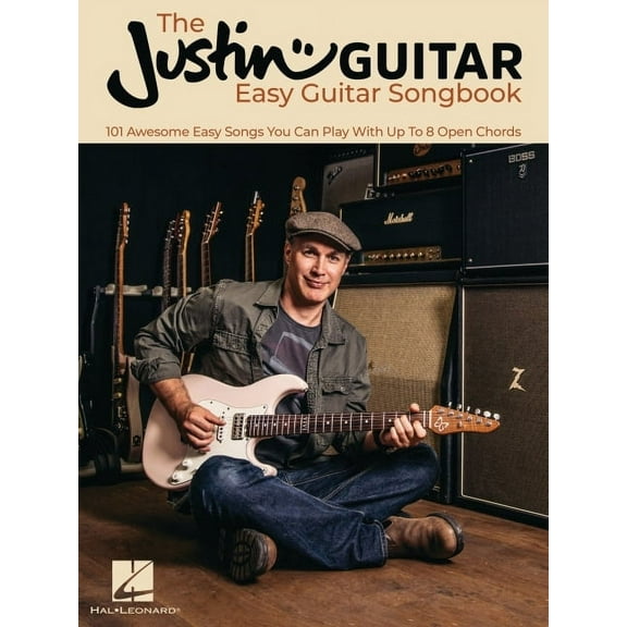 The Justinguitar Easy Guitar Songbook: 101 Awesome Easy Songs You Can Play with Up to 8 Open Chords, (Paperback)