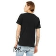 thumbnail image 2 of Bella + Canvas FWD Fashion Men's Split Hem T-Shirt - BLACK - M, 2 of 3