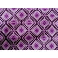 thumbnail image 4 of oneOone Organic Cotton Voile Fabric Geometric Flame Stitch_Printed Craft Fabric BTY 42 Inch Wide, 4 of 4