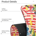 thumbnail image 4 of Yayeee Faucet Mat for Kitchen Sink 14.7" Diatomite Long Splash Guard Pad, Red Striped Lemon, 2 Pack, 4 of 7