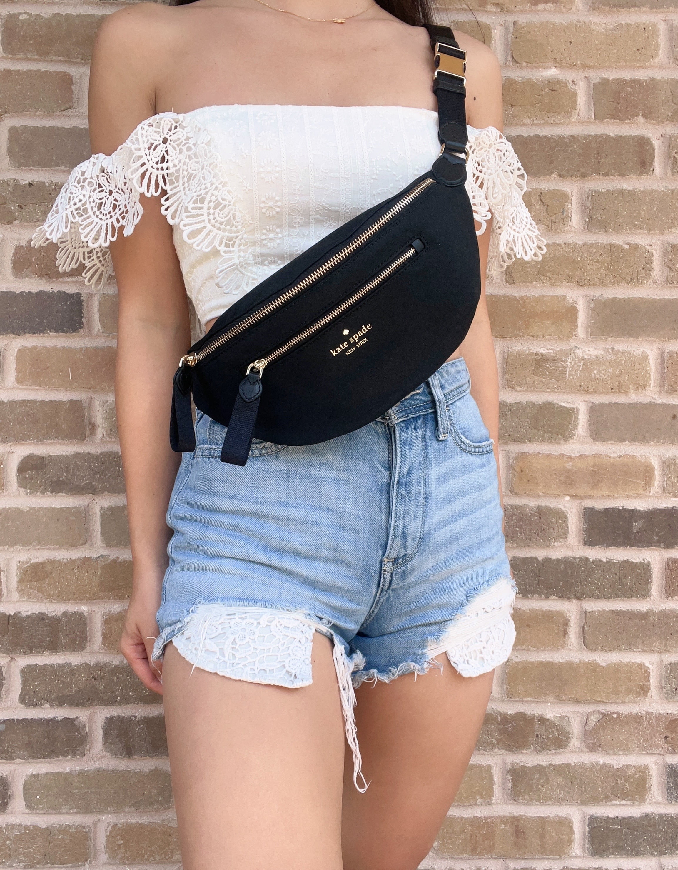 Kate Spade Chelsea The Little Better Nylon Nylon Belt Bag Fanny Pack