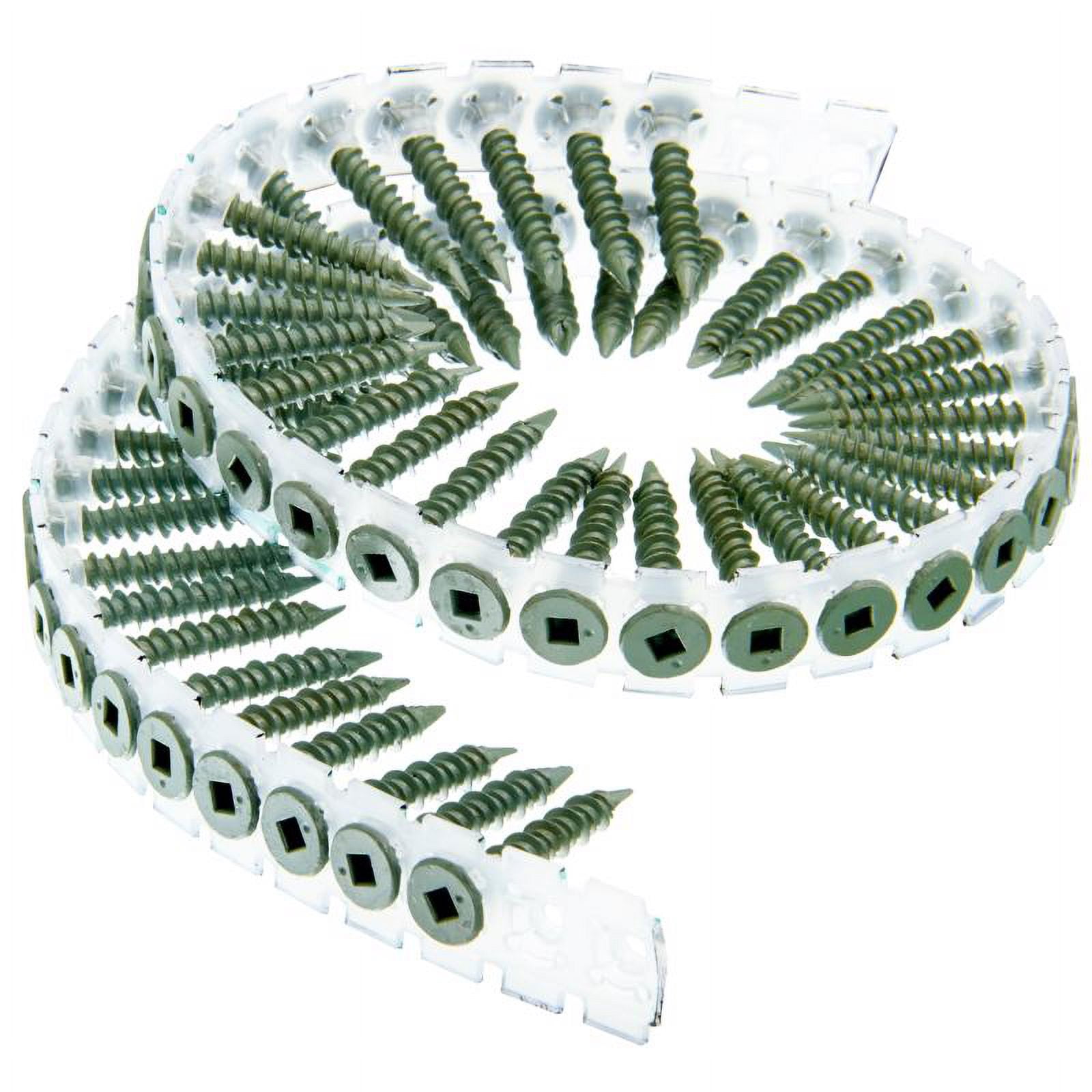 (1000-Pack) 8-Gauge 1-1/4 in. Collated Cement Board Screws