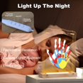 thumbnail image 3 of Kit Familiar de Huellas en Madera con Luz Nocturna Bixinyo, 3 of 7