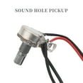 thumbnail image 3 of Magnetic acoustic pickup for guitar Black, 3 of 8