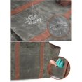 thumbnail image 2 of Eigraketly Lona de cera impermeable para exteriores, gran capacidad, bolsa de transporte de troncos, soporte duradero para leña, bolsa de almacenamiento, Artesanía Eigraketly TO005016-00, 2 of 6