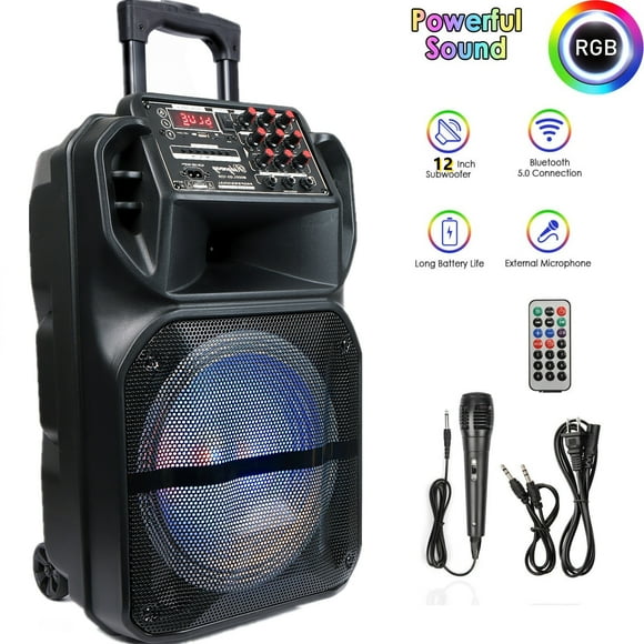 Portable Amplifier Speaker Wireless Microphone