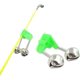 thumbnail image 5 of 10 Uds caña de pescar alarma Extra fuerte campana de alerta doble tono verde plateado accesorio portátil de Metal Dual para campana de caña de pescar de mar nocturno, 5 of 5