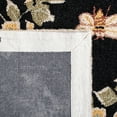 thumbnail image 6 of SAFAVIEH Chelsea Lara Bordered Wool Area Rug, Black, 6' x 9', 6 of 10