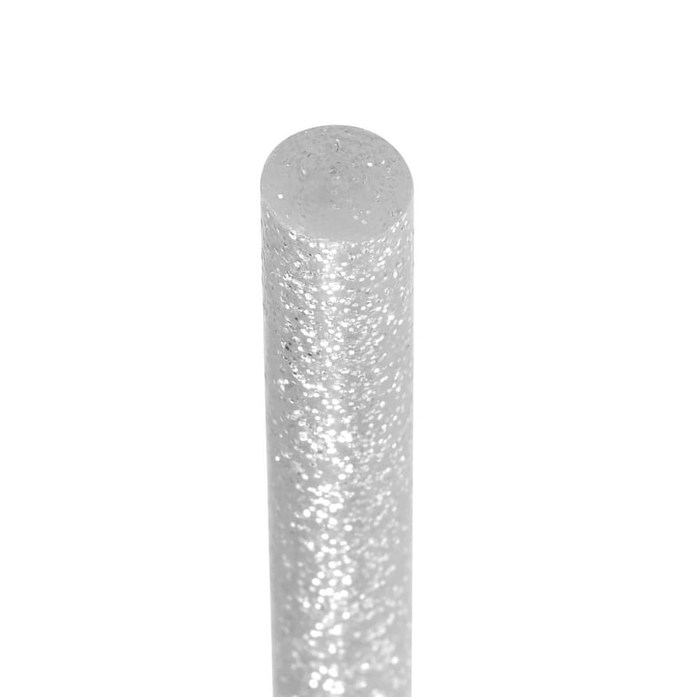 Artellius 100 Pack Glitter Pink Hot Melt Mini Glue Gun Sticks 4 x 0.27  for DIY Art Craft Repair Bonding 