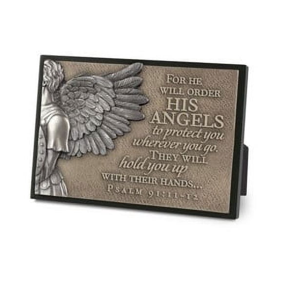 His Angel Sculpture Plaque