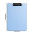 thumbnail image 3 of Fufafayo A5 Clipboard, Thickened Foam Board With Plastic Clip, Rigid Writing Surface for Study Office Study, Color-Coded Document Organizer for Notes Paper Forms, 3 of 6
