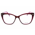 thumbnail image 2 of Police VPLM03 01CI Lunettes pour Femmes en Acétate Bourgogne/violet, 2 of 2