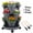 Dark Gray, variant on 3‑Tier Stackable Vertical Planter with Wheels & Tools - Space‑Saving for Patio/Balcony, Grow Herbs, Strawberries & Veggies Indoors or Outdoors, White