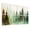 Color 3, variant on 8 Pack Art Acoustic Panels Sound Absorbing Misty Pine Forest Watercolor Deep Green Trees Foggy Decorative Soundproof Wall Panels Self Adhesive for Nursery Game Room Bedroom 48"x32"