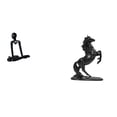 thumbnail image 1 of Escultura De Caballo Pensador Abstracto, Adorno Decorativo Para Armario, Dormitorio, Estantería, Chimenea, Paisaje, Estatua De Mesa., 1 of 8