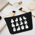 thumbnail image 3 of Hzzsbu Halloween Makeup Bag, Witch Themed Cosmetic Case for Travel Organizer, Goth Party Favor Gift for Women, 3 of 7
