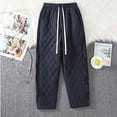 thumbnail image 2 of Plebaso Womens Pants Fall Winter Loose Zippered High Waisted Plush Thick Cotton Pants Ladies Casual Pants with Pockets, 2 of 5
