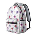 thumbnail image 2 of Pioneer Flower Floral Print Pattern Backpack for School, Cute School Bag with Adjustable Shoulder Straps and Padded Back, 15.3"x11"x7.1", 2 of 5