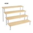 thumbnail image 3 of 1-5 Layers Wooden Ladder Rack Acrylic Multi-layer Ladder Display Rack, 3 of 10