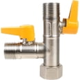 thumbnail image 2 of ORUYROP RV 3-Way By-Pass Valve Replacement, RV Pump Converter Winterizing Part, 1/2" NPT, 2 of 7